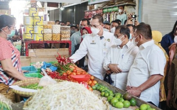 Kementan Turun Langsung ke Pasar Medan Cek 12 Bahan Pangan