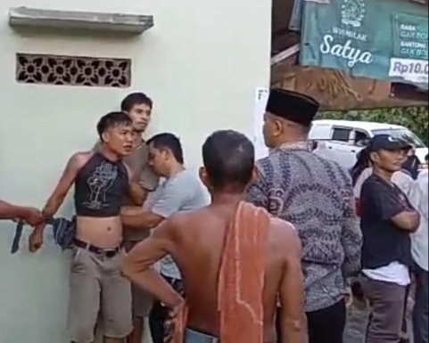 Jambret HP di Tanggamus Lampung di Tangkap Warga