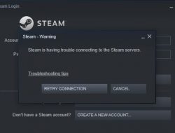 Steam Server Down 10 Mei 2022