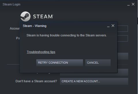 Server Steam Down 6 Mei 2022