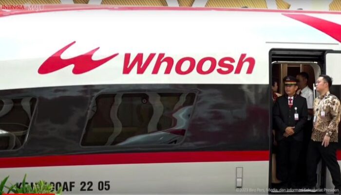 Makna dari Logo Kereta Cepat Whoosh Pilihan Jokowi