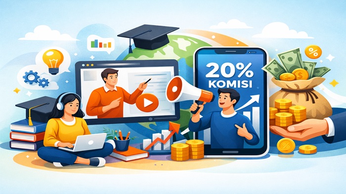 Yukbelajar.com: Marketplace Pembelajaran Online Berbasis Video dengan Peluang Komisi Afiliasi 20%