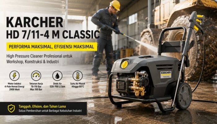 Panduan Memilih High Pressure Washer Hemat Energi untuk Kebutuhan Profesional