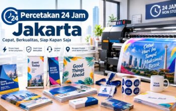 Panduan Memilih Percetakan 24 Jam untuk Kebutuhan Bisnis dan Event di Jakarta